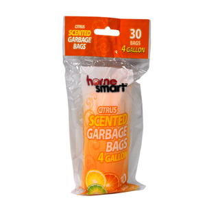 HomeSmart Scented Garbage Bags – Citrus – Venture Together's Just-A-Buck  Garnerville